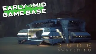 Dune Awakening - My Home Base I Used For Early To Mid Game With Build Tutorial