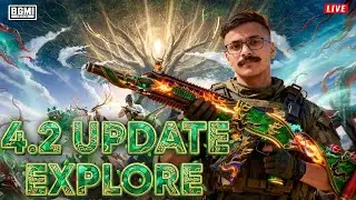 PUBG/BGMI LIVE | 4.2 UPDATE EXPLORE | BGMI Full Power Grind | #bgmi #live #facecam #pubg #gaminglive