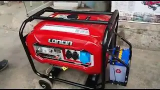 Start up Checking of Loncin 6.5 kW Generator
