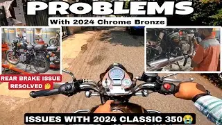 RoyalEnfield Classic 350 Reborn Disadvantages | Classic 350 2024 Chrome Bronze handle bar issue