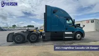 2021 Freightliner Cascadia 126 Raised Roof Sleeper Walkthrough Video