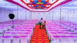 #Engegment #Decoration #Mandap Thete Mandap Decorators wadwani ,Beed