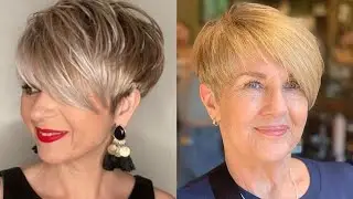 89 Best Short haircut for Older Women Trending Right Now | Pixie haircut