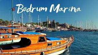 BODRUM Restaurants And Cafes Walking Tour | Sea ASMR