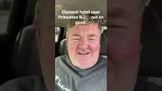 Element hotel near Princeton NJ&hellip;..not so good. #elementhotel #review  #thumbsdown #recommendations