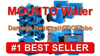 MOUNTO Water Damage Restoration Combo Package Deals (24xAir Mover 4x Air Scrubber - B0DJ7K2B1L
