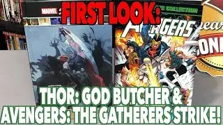 FIRST LOOK: Thor: The God Butcher Marvel Select & Avengers Epic Collection: The Gatherers Strike