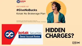 KOTAK SECURITIES DEMAT ACCOUNT|ADVANTAGES AND DISADVANTAGES|HIDDEN CHARGES ON KOTAK DEMAT ACCOUNT