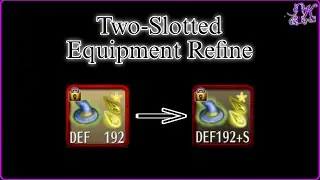 [Toram Online] - Two-Slotted Equipment Refine (Full LUK with Mithril Ore only)