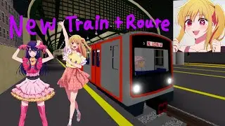 Roblox Metro Transport - Adtranz Bombardier 11 Batch from Piraeus to Nea lonia (New Update!!!)