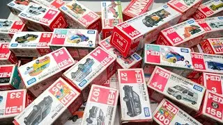 トミカミニカーが箱に盛り沢山!収納するよ。トミカのベストコレクションを動画でまとめました! -