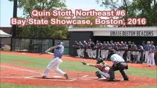Quin Stott, Baseball Prospect, Bay State Showcase, 2016