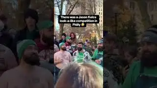The Jason Kelce look-a-like contest 🤣 (via al.mill.made.it/IG)