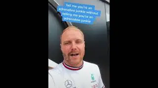 Valtteri Bottas is an adrenaline junkie! 🔥🍩 #shorts #f1 #formula1