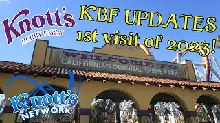 Knott's Berry Farm Updates! Fiesta Village closed , MONTEZOOMA, Hotel, Excerator, Around The Farm!