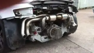 Audi R8 V10 with new Super Cup exhaust system