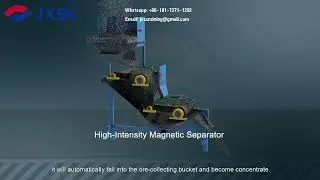High-Intensity Magnetic Separators, For Separating Weak Magnetic Ferrous Ore Or Slag