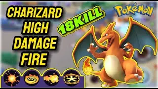 Charizard High Damage Fire [ 18 KILL ]  #mccz #mccz71#charizard #pokemongo #pokemonunite #pokemon