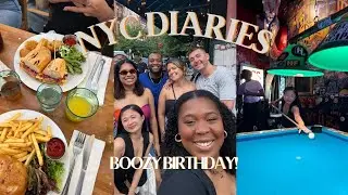 NYC Diaries: Boozy Birthday Brunch & Bar Crawl