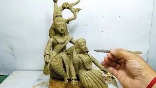 Ram Sita Murti making 2024 || #ram #Ayodhya #clayart #localart