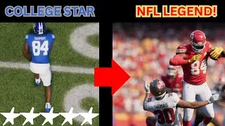 I simulated the ENTIRE career of a PERFECT 99 OVERALL TIGHT END on CFB/Madden26!