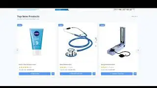 Nextjs material ui ecommerce Home page design