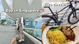 NAG BIKE CHECK SA SINGAPORE | Travel vlog