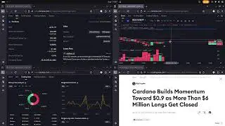 ADAlUSDT LIVE: Big Move for Cardano? | ADA Price Analysis & Predictions