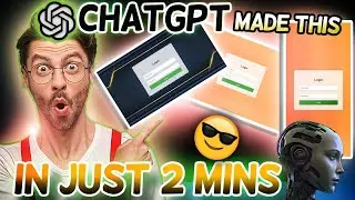 How to make Dynamic Login Page using ChatGPT | HTML, CSS & JavaScript Tutorial In Hindi