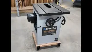 Ideal DIY mobile base for my table saw