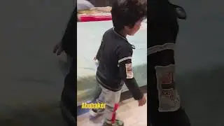 Kid craze for lightning shoes 👟