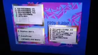 C64 running uIEC and Easy Flash 3