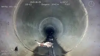 pipeline inspection robot CCTV camera system for sewer/drain large pipe