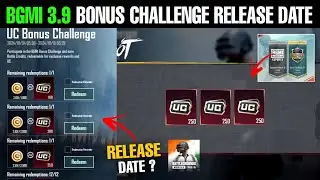 Bgmi 3.9 Bonus Challenge Release Date | Bonus challenge Kab Aayega Bgmi me