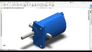 3D drawing of an axial piston pump #SolidworksDesign #MechanicalDesign