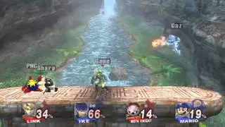 Teams! - Rekiga(Ike) & Gareth(Mario) Vs PMC(Metaknight) & Gameboy(Link) - Match 1