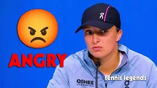 Iga Swiatek in TENSE exchange with Journalist after LOSS