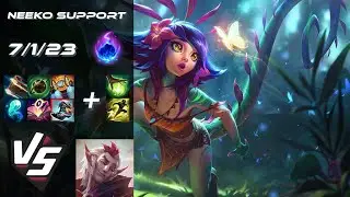 SUPPORT Neeko vs Rakan - NA Challenger Patch 25.24
