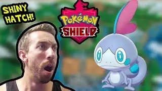 SHINY SOBBLE HATCHED AFTER 194 EGGS! *REACTION* (Pokemon Sword and Shield!)