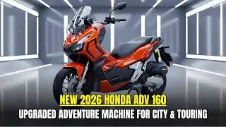 2026 Honda ADV 160 &ndash; The Most Stylish Compact Adventure Scooter Yet