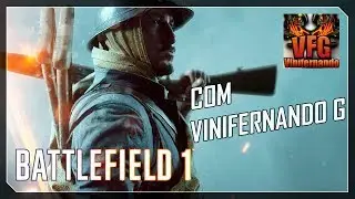 BATTLEFIELD 1 COM VINIFERNANDO G - TDM na Fortaleza de Fao! (PS4 Gameplay PT-BR)