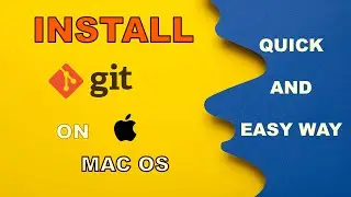 The SHOCKINGLY Easy Way to Install Git on Mac | Configure Git on Mac