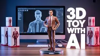 How to Create Your Own 3D Toy with AI for Your Computer Desk Ai Promenades | @AdeebTechLab