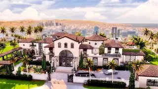 New Luxury Villa II Tour II The Sims 4 II No CC II Нова надзвичайно розкішна вілла