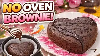 No Oven Brownie Recipe | Soft, Chocolaty & Easy 🤎