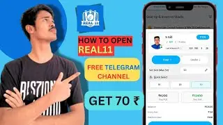 (EXPIRED)Real 11 How To Open And Complete KYC ✅  ll Get Free Telegram channel ll How To Buy & Sell 📈