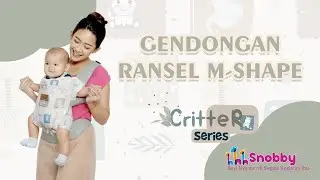 Gendongan Ransel M-Shape Critter Series Snobby SBG2341