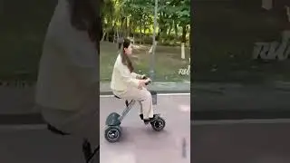 3-Wheel Balanced Foldable Electric Scooter #gadgets #viral #shorts #homeappliances