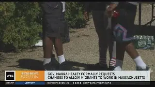 Healey asks federal government to make it easier for migrants to work in Mass.