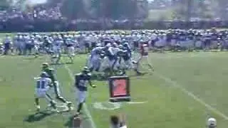 Tony Hunt at Training Camp